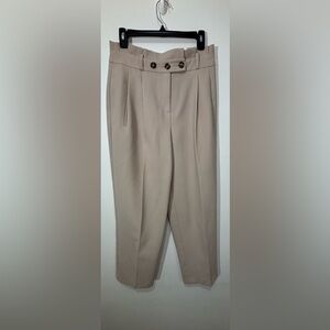 Topshop Light Tan Women's Trousers